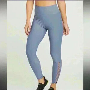 SOUL by SOULCYCLE Recut Lace Up Leggings sz Large